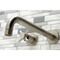 Kingston Brass KS8058DX Wall Mount Tub Faucet, Brushed Nickel KS8058DX - alternate 4